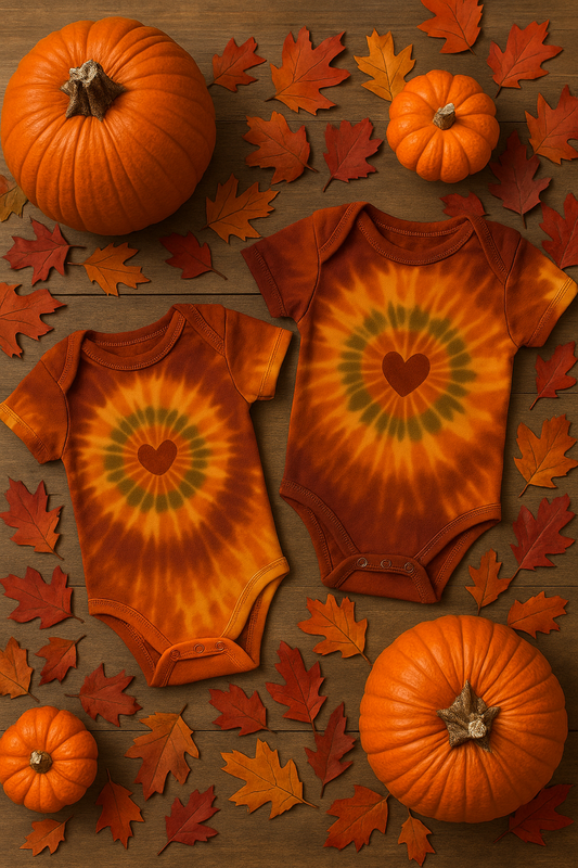 Tie dye onesie